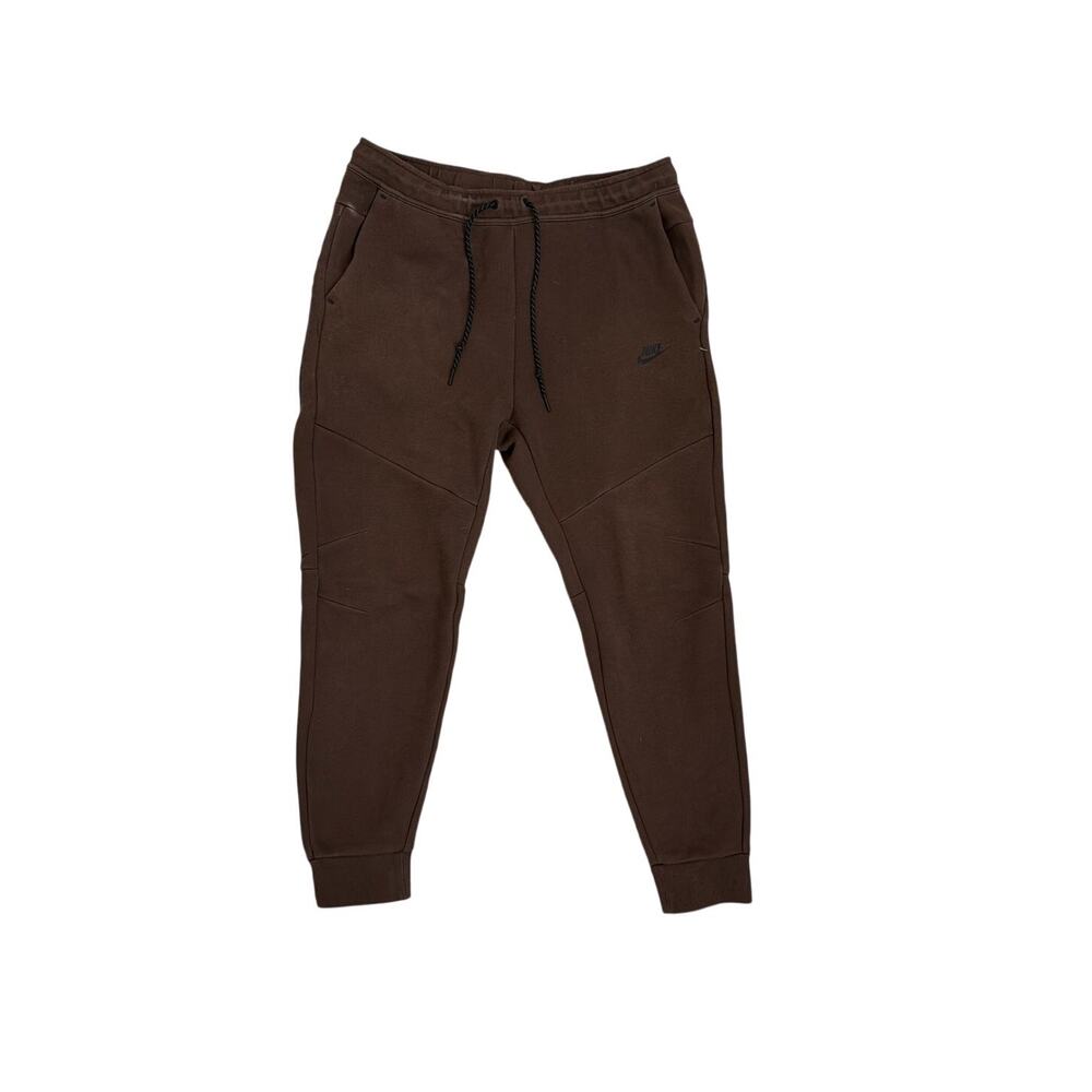 Nike Tech Fleece Joggers Black Brown Athletic Sweatpants Men's XL